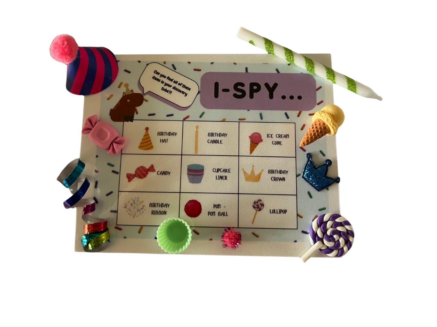 Celebration I Spy Discovery Tube